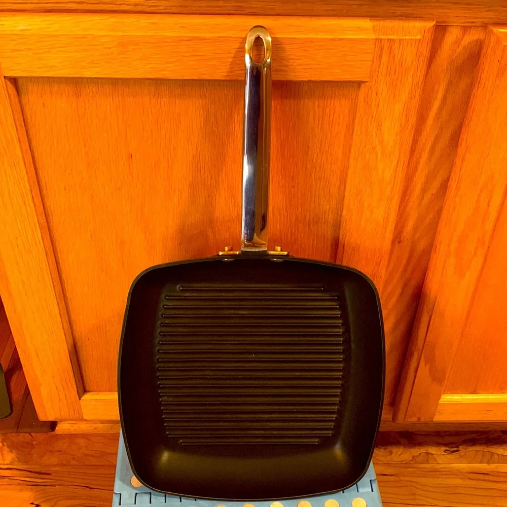 Williams Sonoma $200 Denmark Scanpan pro griddle skillet oven pan Large 10.5”